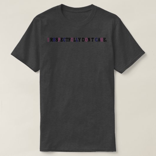 謹んで挨拶せ気に Tシャツ (デザイン正面)