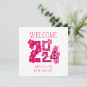 謹んで新年のご挨 シーズンカード (スタンド正面)