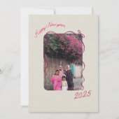 謹んで新年2025年のご挨拶申し上げます。 シーズンカード (正面)