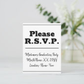 謹んで清潔白を申し上げる ポストカード (スタンド正面)