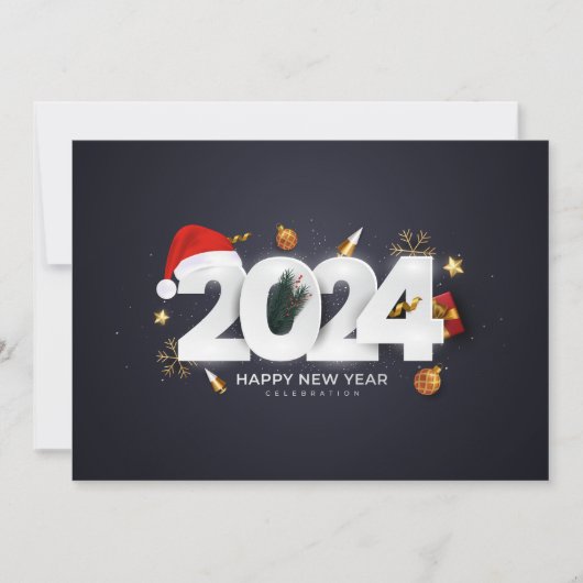 謹賀新年2024 招待状 (正面)