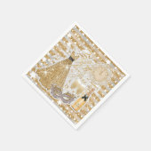 謹賀新年 ゴールド スタンダードカクテルナプキン (角)
