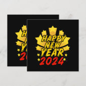 謹賀新年 2024 招待状 (正面/裏面)