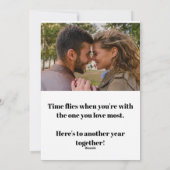 謹賀新年 2025年  ピンクのポストカードより シーズンカード (裏面)