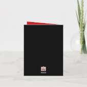 謹賀新年 2025 モダンエレガント オーダーメイド シーズンカード (裏面)