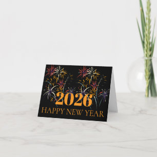 謹賀新年 2026 ゴールド花火 シーズンカード