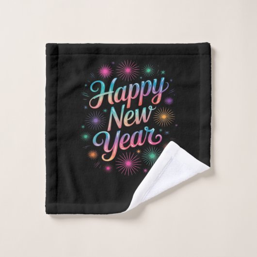 謹賀新年 2026 花火 エッセンシャル ウォッシュタオル (ウォッシュタオル)