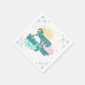 謹賀新年 Typography Celebration スタンダードカクテルナプキン (角)