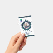 識別IDカード従業員フォトロゴのカスタム バッジ (手持ち)