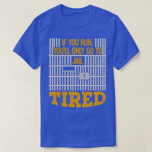 警おもしろい察官のギフト Tシャツ (デザイン正面)