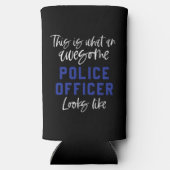 警おもしろい察素晴らし官広場 スリム缶クーラー (裏面)