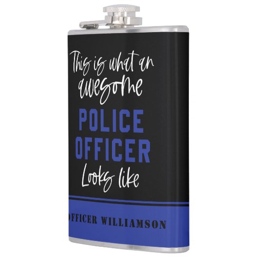 警おもしろい察素晴らし官 フラスク (左)