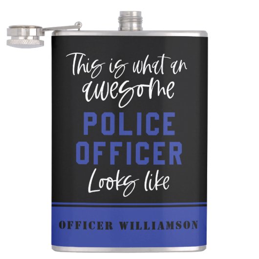 警おもしろい察素晴らし官 フラスク (オープン)