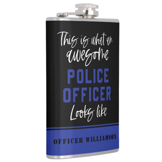 警おもしろい察素晴らし官 フラスク (右)