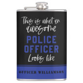 警おもしろい察素晴らし官 フラスク (正面)