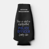 警おもしろい察素晴らし官 ボトルクーラー (正面)