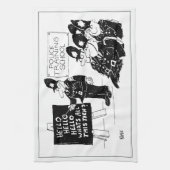 警おもしろい察養成所 キッチンタオル (縦)