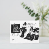 警おもしろい察養成所 ポストカード (スタンド正面)