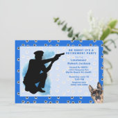 警おもしろい察Oh銃弾の穴を撃つ引退 招待状 (スタンド正面)