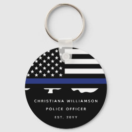 警カスタム務士官警察学校の卒業 キーホルダー