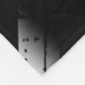 警カスタム察シンブルーラインアメリカ国旗官 フリースブランケット (角)