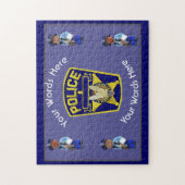 警カスタム察官ジグソーパズル ジグソーパズル (縦)