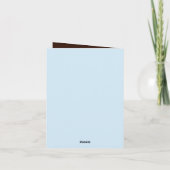 警クール察ありがとう追加文字 サンキューカード (裏面)