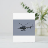 警スペインの察ヘリコプター ポストカード (スタンド正面)