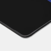 警パーソナライズされた察官の細いブルーライン デスクマット (コーナー)