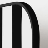 警パーソナライズされた察官の細いブルーライン ピックルボールラケット (左詳細)