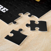 警パーソナライズされた察部 ジグソーパズル (側面)