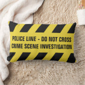 警フェイク察ラインカスタム文字装飾用クッション ランバークッション (ブランケット)