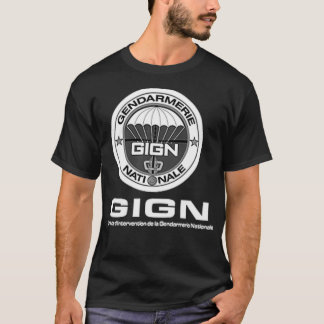 警フランスの察Gendarmerie GIGN Tシャツ