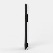 警モダン察官パーソナライズされたの細い青 Case-Mate iPhoneケース (裏面/右)