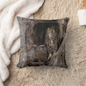 警備中の母 クッション (ブランケット)