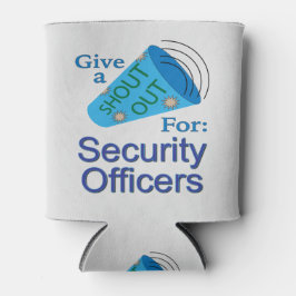 警備員のために大声で叫ぶ 缶クーラー