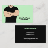 警備員の名刺 名刺 (正面/裏面)