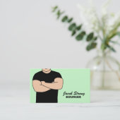 警備員の名刺 名刺 (スタンド正面)