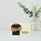 警備員の名刺 名刺 (スタンド正面)