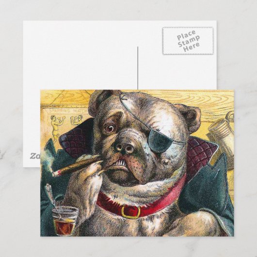 警備員犬 ポストカード (正面/裏面)