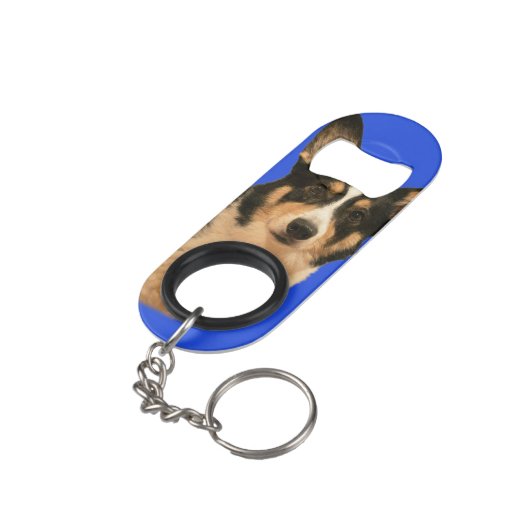 警備員 キーホルダー栓抜き (裏面アングル)