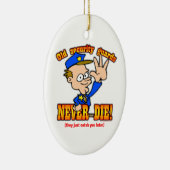 警備員 セラミックオーナメント (右)