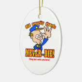 警備員 セラミックオーナメント (左)