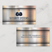 警備員 名刺 (正面/裏面)