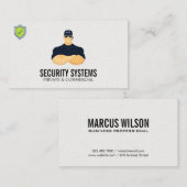 警備員 名刺 (正面/裏面)