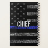 警動揺して察主任国旗 プランナー手帳 (裏面)