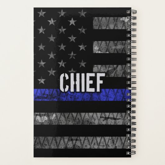 警動揺して察主任国旗 プランナー手帳 (裏面)