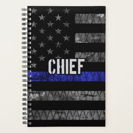 警動揺して察主任国旗 プランナー手帳 (正面)