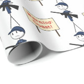 警告している沿岸警備隊": 海岸!" 包装紙 (ロールコーナー)