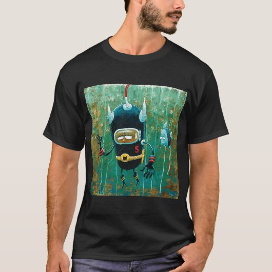 警告しに来た Tシャツ (正面)